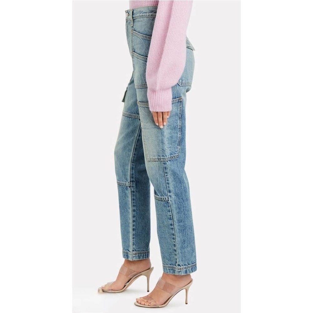 SLVRLAKE Savior High RiseCargo Jeans Size 26 - Picture 2 of 16